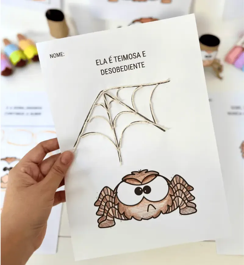 Atividades de Artes - Dona Aranha — imagem 2