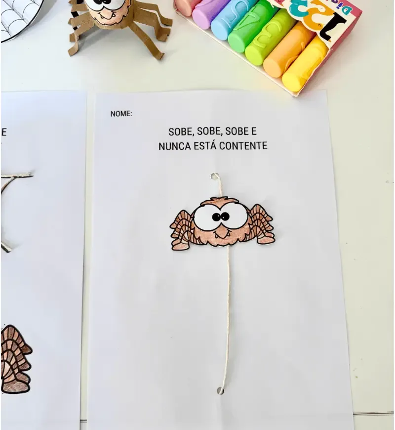 Atividades de Artes - Dona Aranha — imagem 6