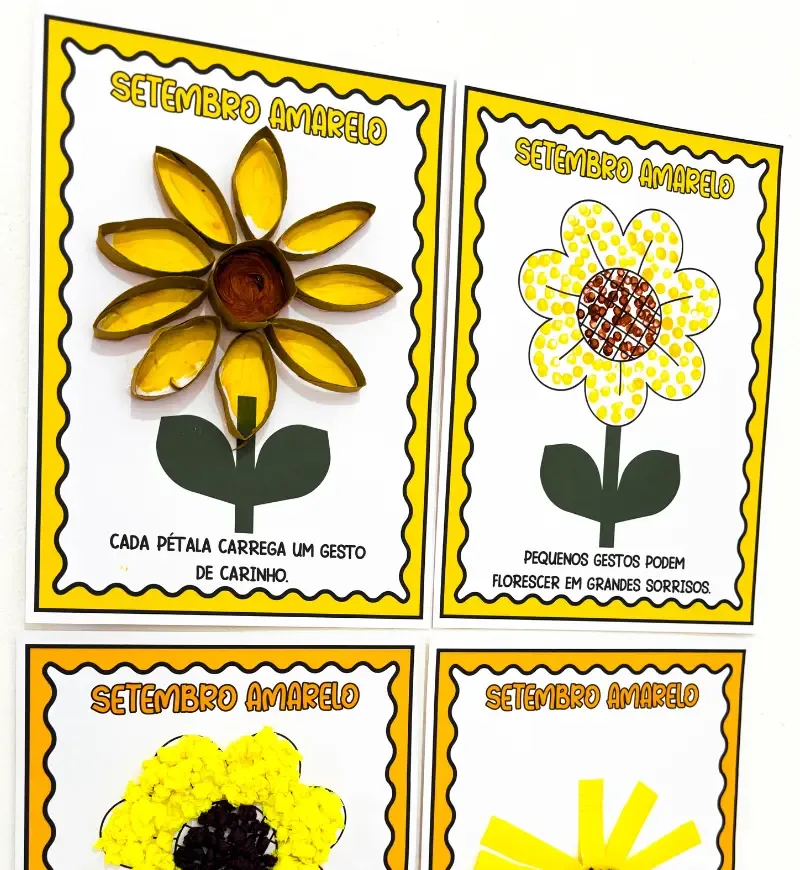 Atividades de Artes Setembro Amarelo — imagem 3
