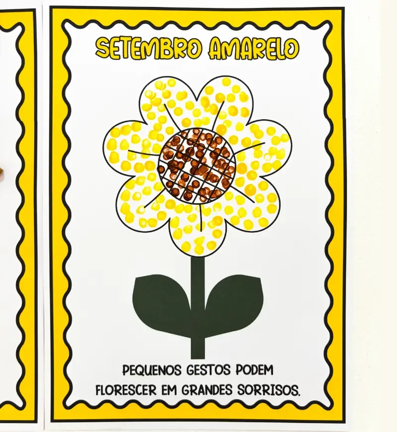 Atividades de Artes Setembro Amarelo — imagem 6