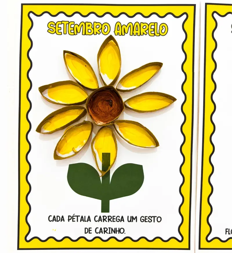 Atividades de Artes Setembro Amarelo — imagem 7