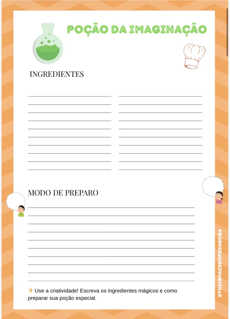 Atividades de Escrita Criativa - Alfabetização - PDF — imagem 3