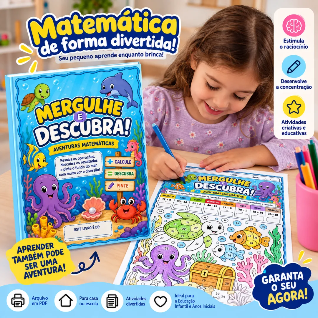 Atividades de Matemática Infantil para Aprender Brincando em PDF — imagem 3