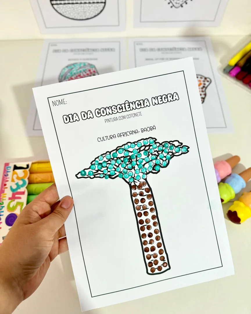 Atividades Dia da Consciência Negra Sobre Respeito às Diferenças em PDF — imagem 4