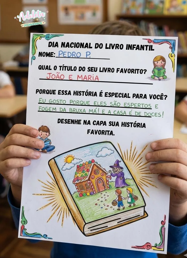 Atividades Dia do Livro Infantil — imagem 2