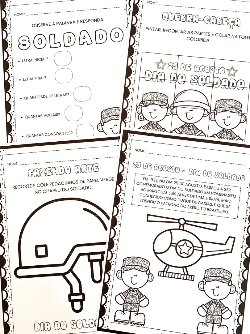 Atividades – Dia do Soldado — imagem 3