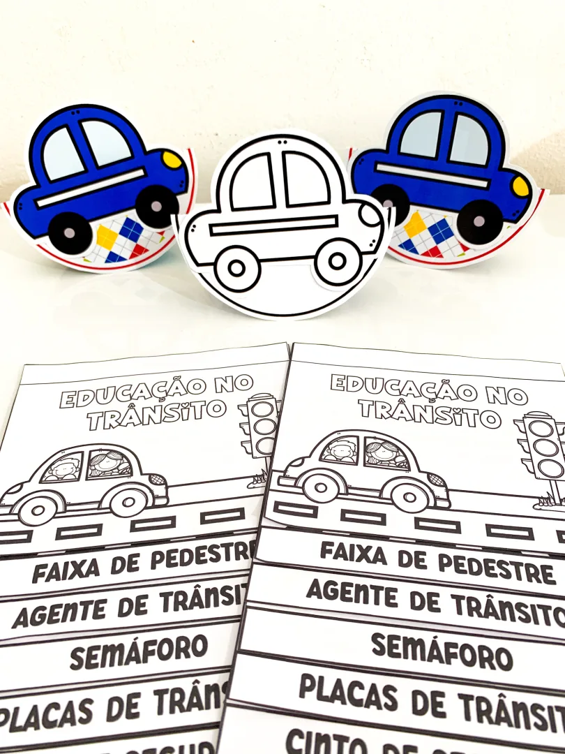Atividades Dia do Trânsito 3D para Educação Infantil — imagem 4