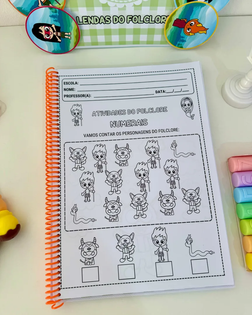 Atividades e luva – Lendas do Folclore — imagem 4