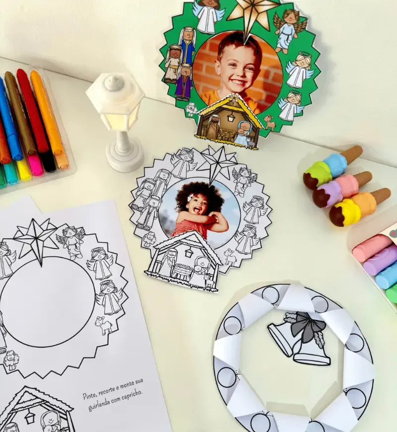 Atividades Guirlandas de Natal PDF Educação Infantil — imagem 6