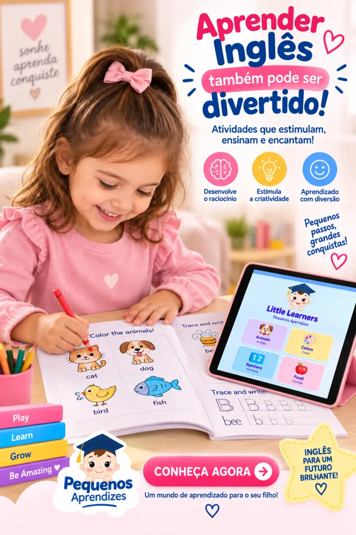 Atividades Lúdicas de Inglês para Educação Infantil e Anos Iniciais em PDF — imagem 2