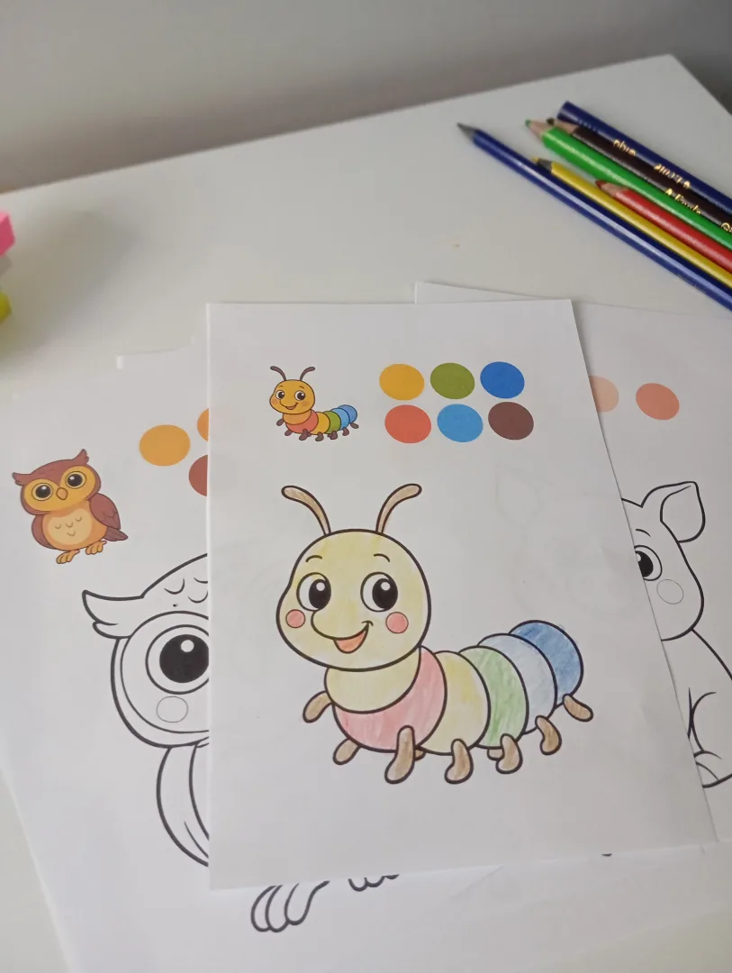 Atividades para Colorir - Animais para Colorir - Educação Infantil - PDF — imagem 4