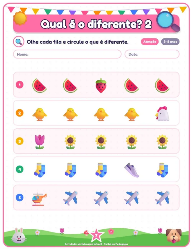 Atividades para Educação Infantil PDF — imagem 4