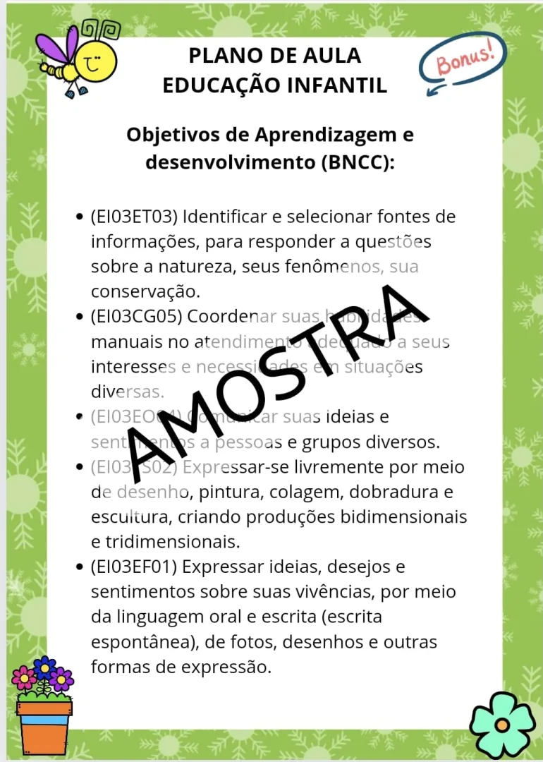 🌸ATIVIDADES + PLANO DE AULA PRIMAVERA🌸 — imagem 2