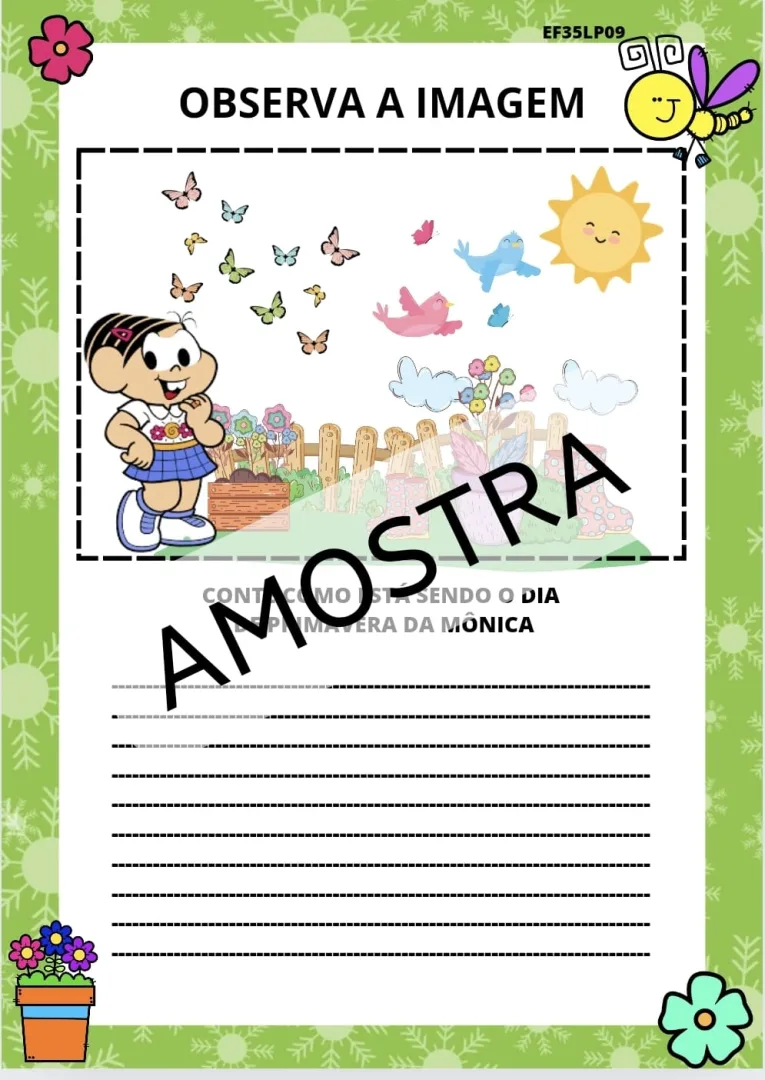 🌸ATIVIDADES + PLANO DE AULA PRIMAVERA🌸 — imagem 5