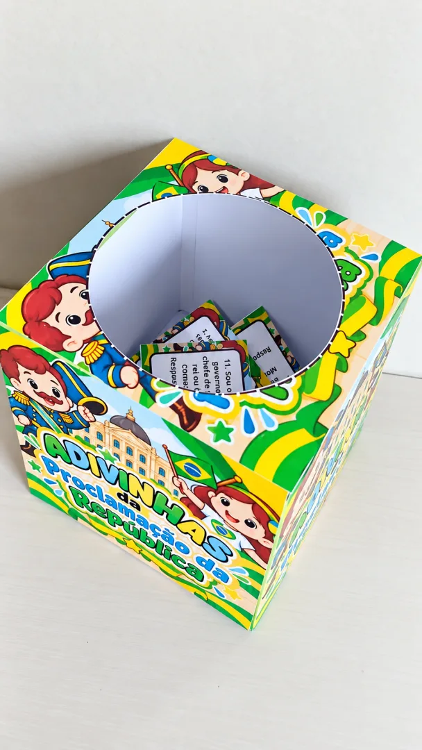 Atividades Proclamação da República Caixa Jogo PDF - Educação infantil — imagem 4