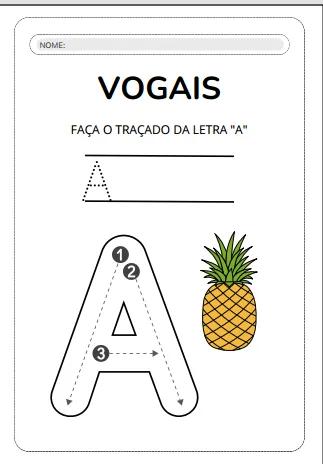 Atividades Vogais para Educação Infantil.PDF — imagem 4