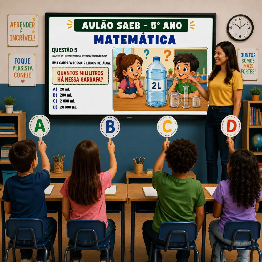 Aulão com Descritores Saeb - 5° ano Fundamental  — imagem 2