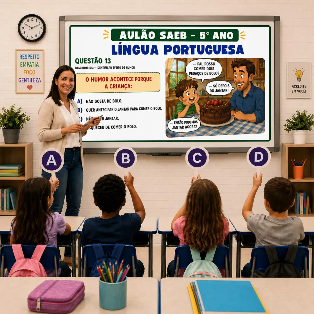 Aulão com Descritores Saeb - 5° ano Fundamental  — imagem 4