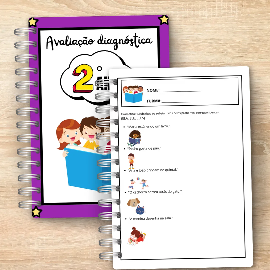 📚 AVALIAÇÃO DIAGNÓSTICA – 2º ANO | 20 PÁGINAS — imagem 4