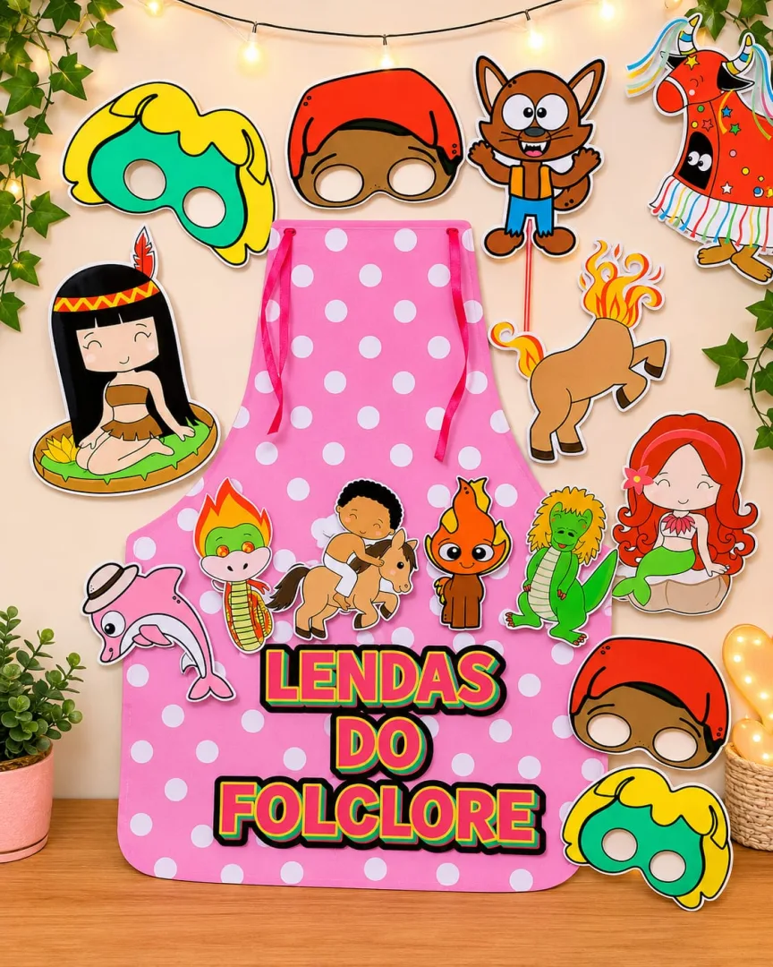 Avental – Lendas do Folclore (Educação Infantil) - PDF — imagem 3
