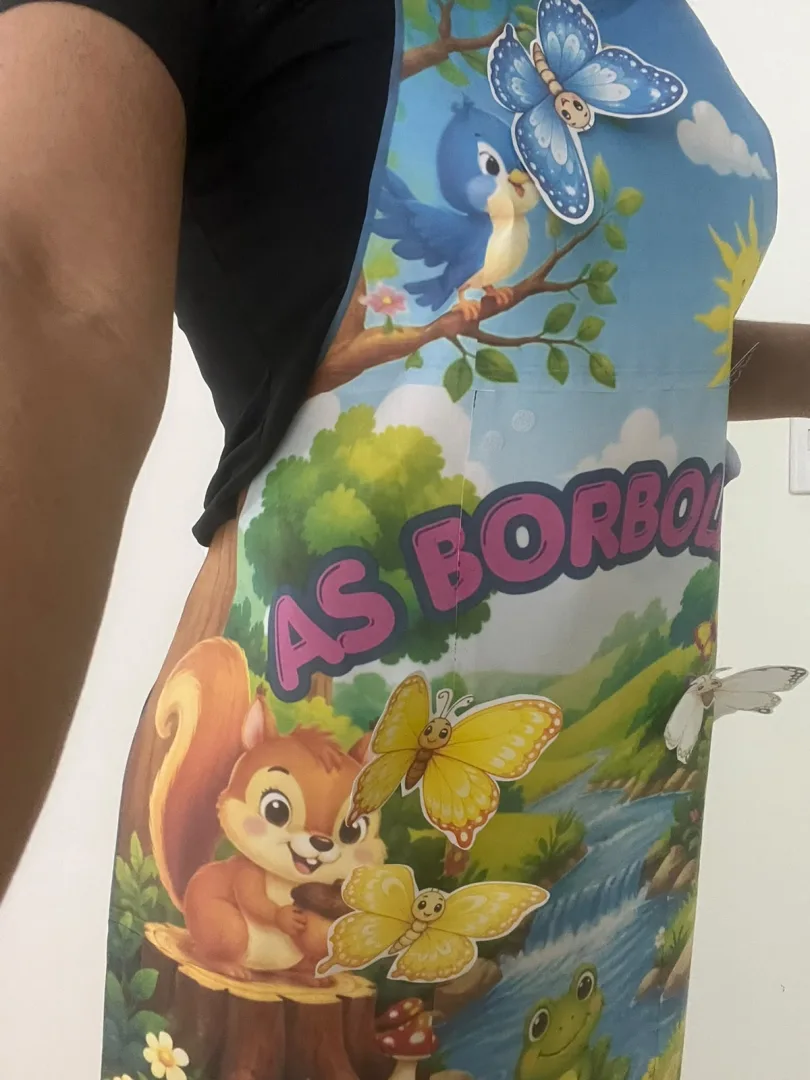 AVENTAL POÉTICO — AS BORBOLETAS — imagem 4