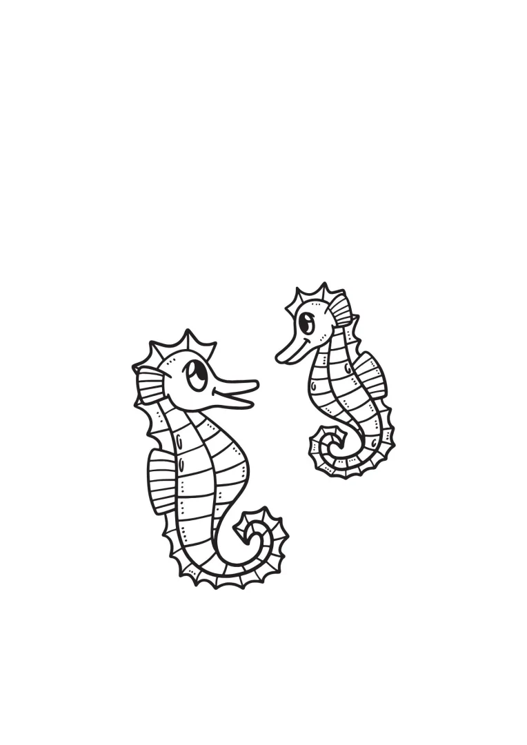 Aventura no fundo do Mar - colorir, recortar  -PDF — imagem 3