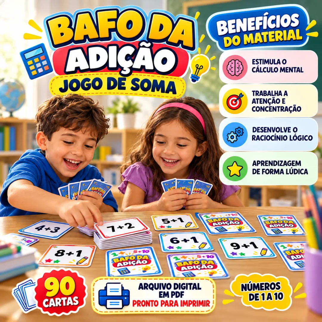 Bafo da Adição – Jogo de Soma em PDF — imagem 2