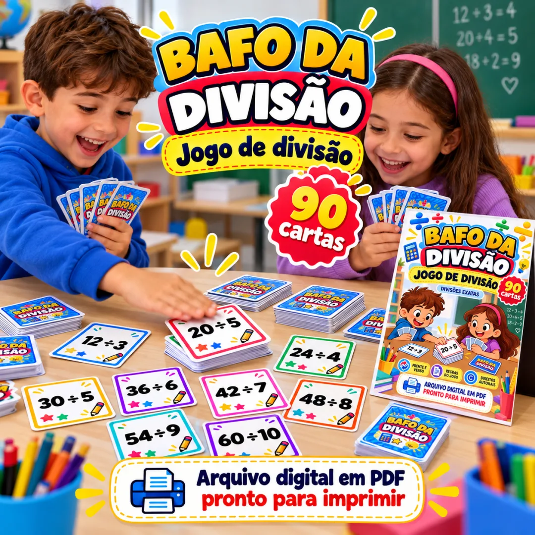 Bafo da Divisão – Jogo Matemático da Tabuada PDF — imagem 5