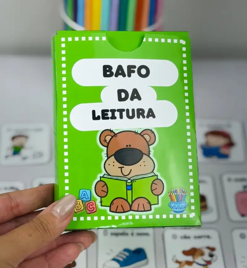 Bafo da Leitura - Jogo de Alfabetização PDF com 170 Cartas — imagem 3