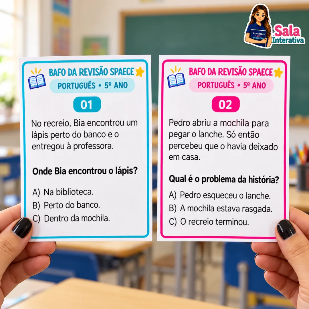 Bafo da Revisão SPAECE - Português 5º ano - PDF — imagem 3