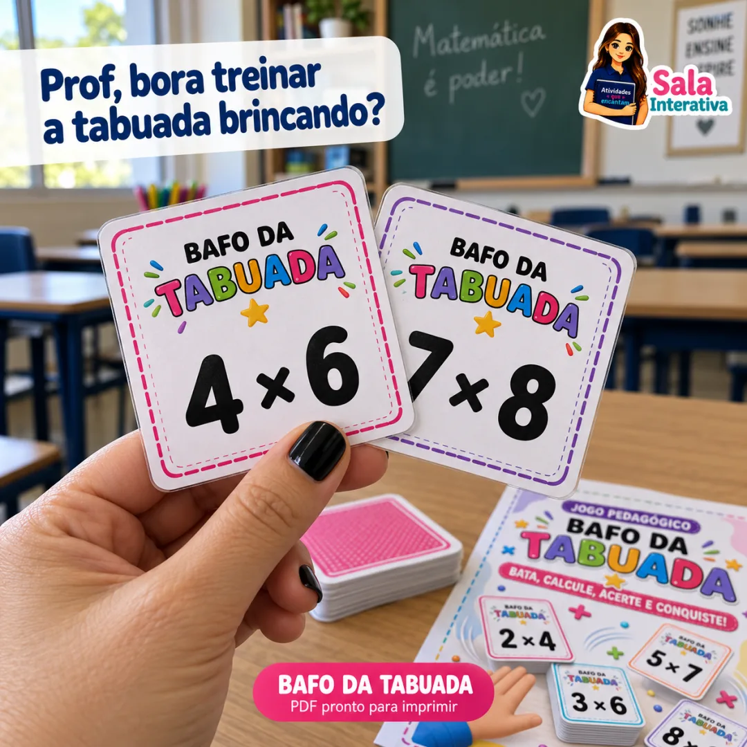 Bafo da Tabuada  Jogo de Multiplicação  — imagem 3