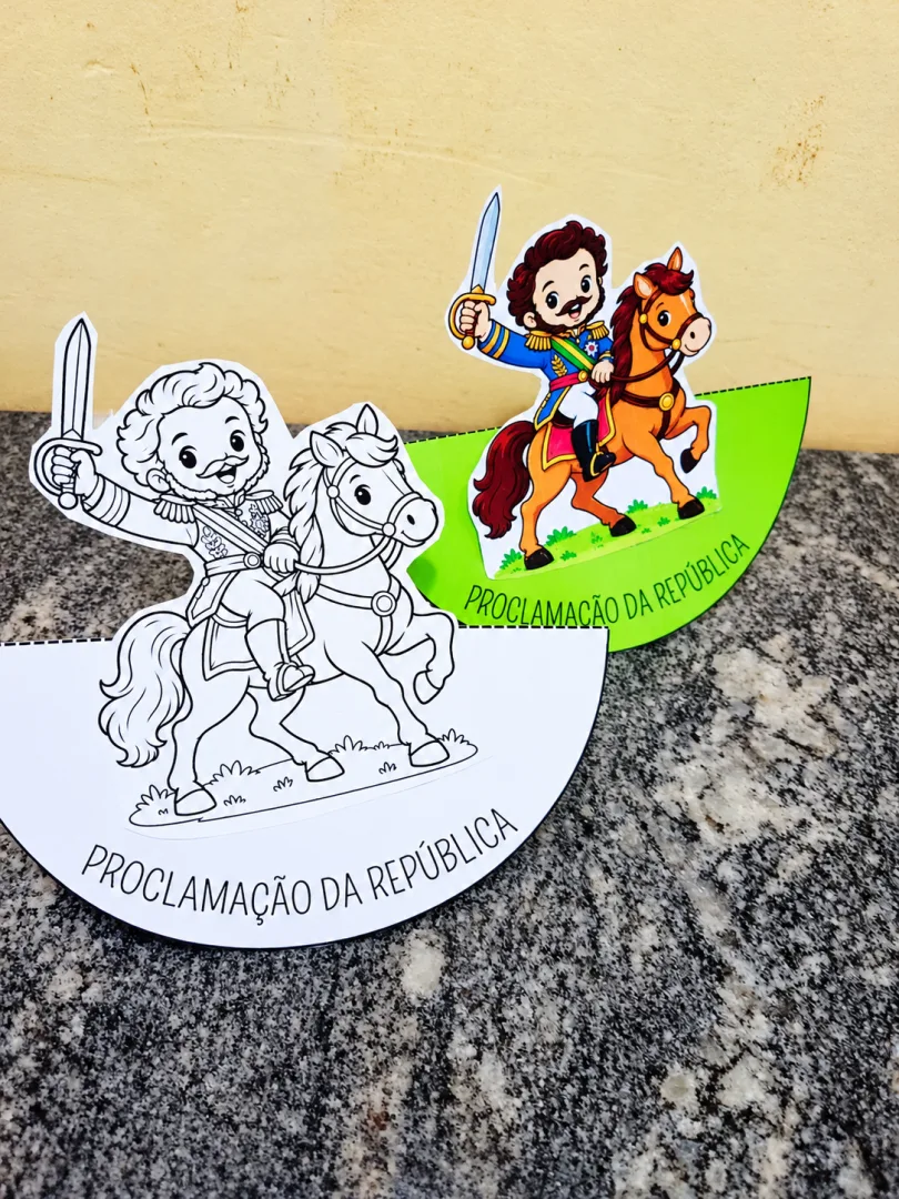 Atividade 3D Proclamação da República - 1º Ano Educação Infantil - PDF — imagem 4