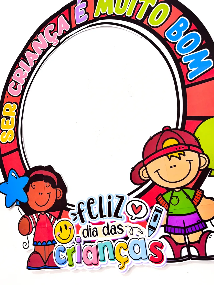 Bambolê Dia das Crianças: Moldura para Fotos Escolares — imagem 6
