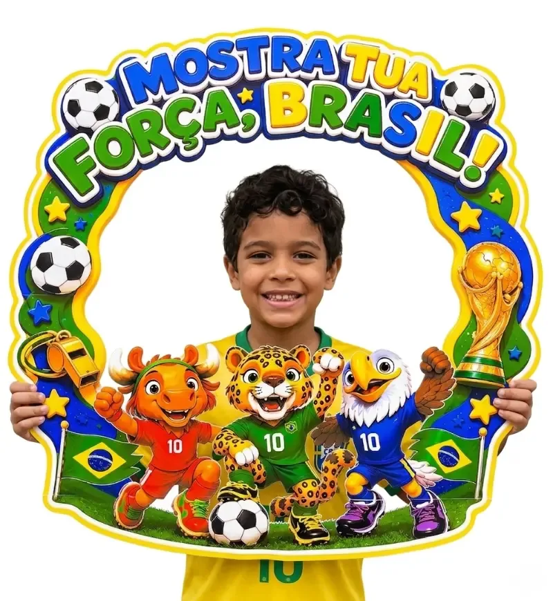 Bambolê Mascotes da Copa 2026 — imagem 6