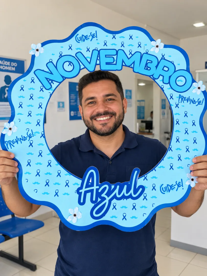 Bambolê Novembro Azul em PDF Projetos — imagem 4