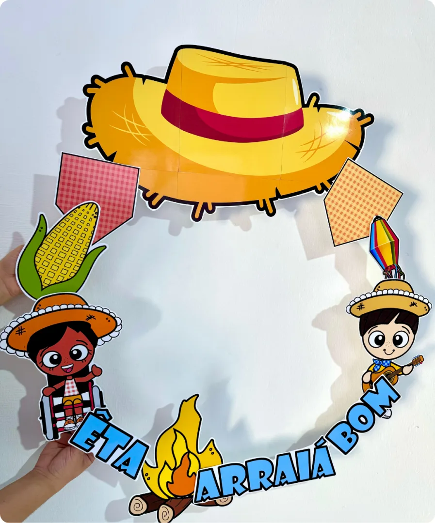 BAMBOLÊ PARA FOTOS - FESTA JUNINA — imagem 6