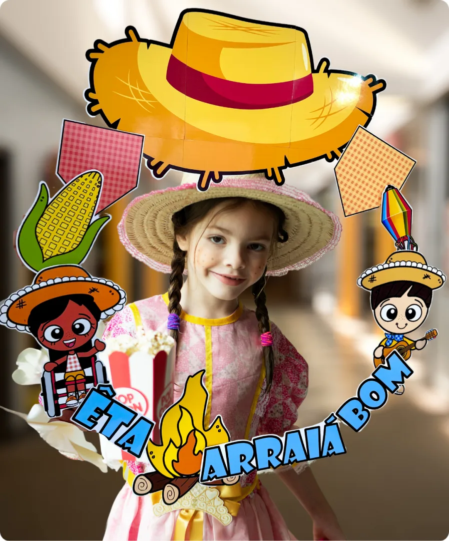 BAMBOLÊ PARA FOTOS - FESTA JUNINA — imagem 7
