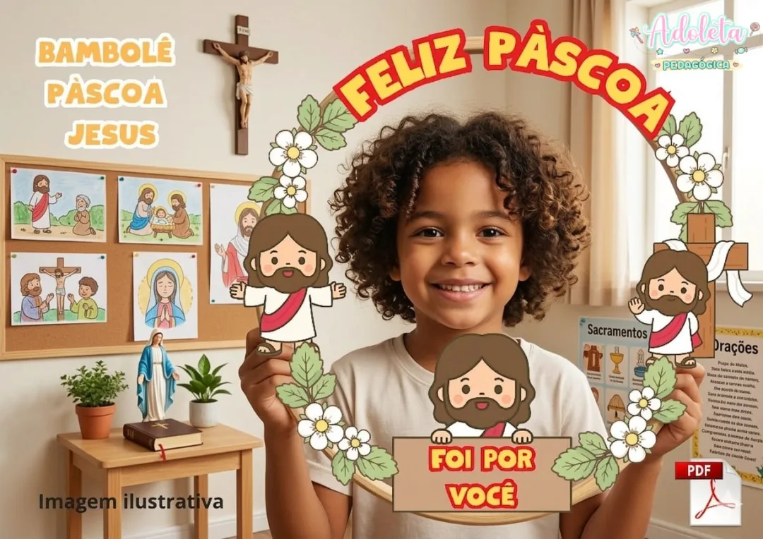 Bambolê Páscoa Jesus — imagem 2