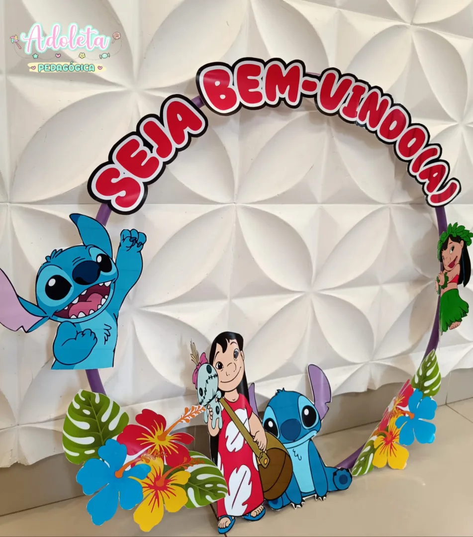 Bambolê Stitch (2 tipos de escrita) — imagem 2