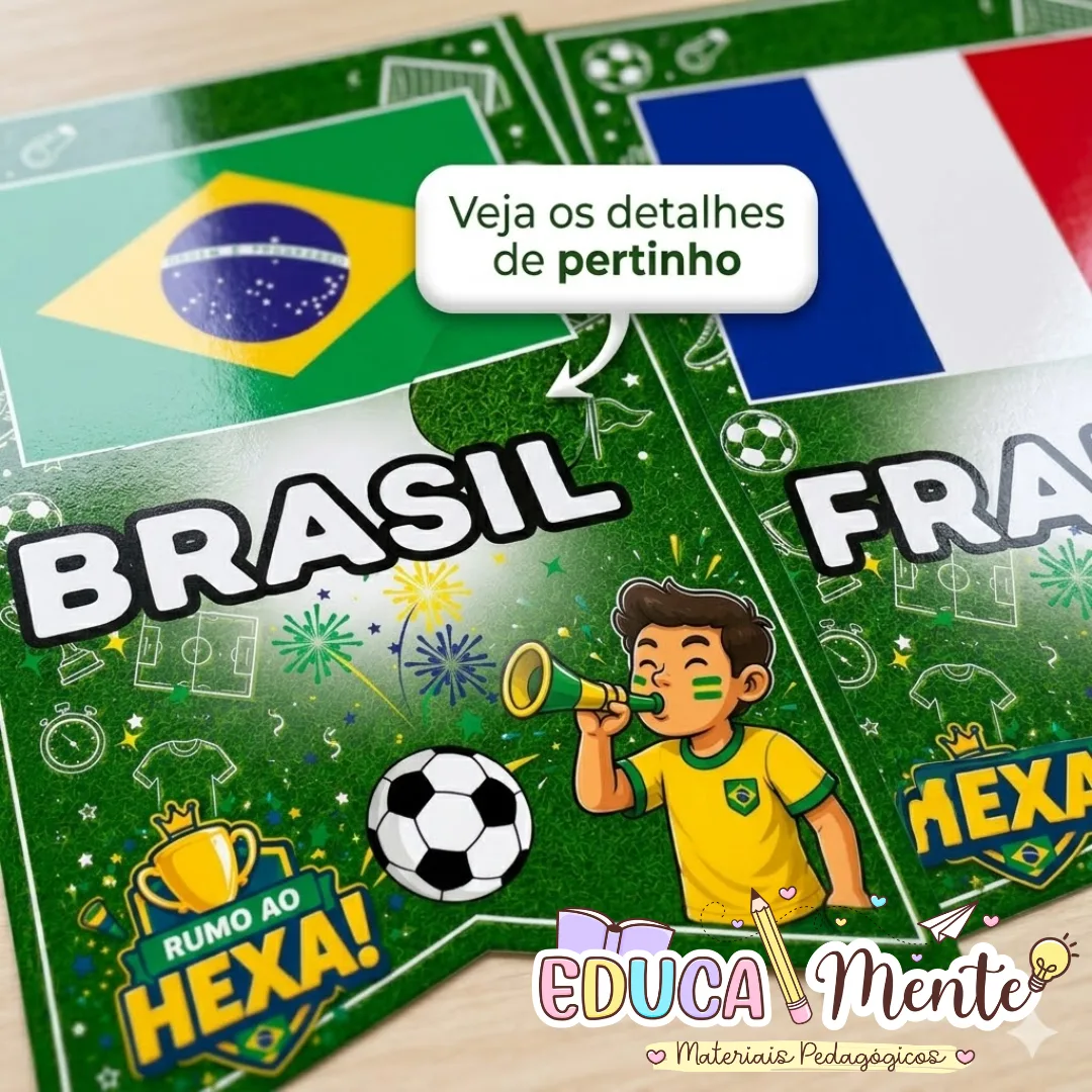 ⚽🏆BANDEIRINHAS COLORIDAS DA COPA 2026 — imagem 2