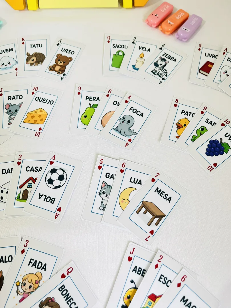 Baralho da Leitura – 50 Cartas Ilustradas para Alfabetização Em PDF! — imagem 6
