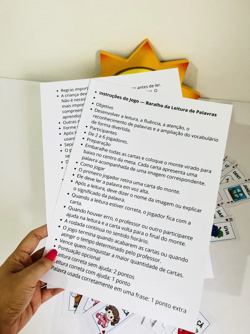 🃏 Baralho da Leitura — Aprender brincando ficou ainda mais divertido!🃏  — imagem 2