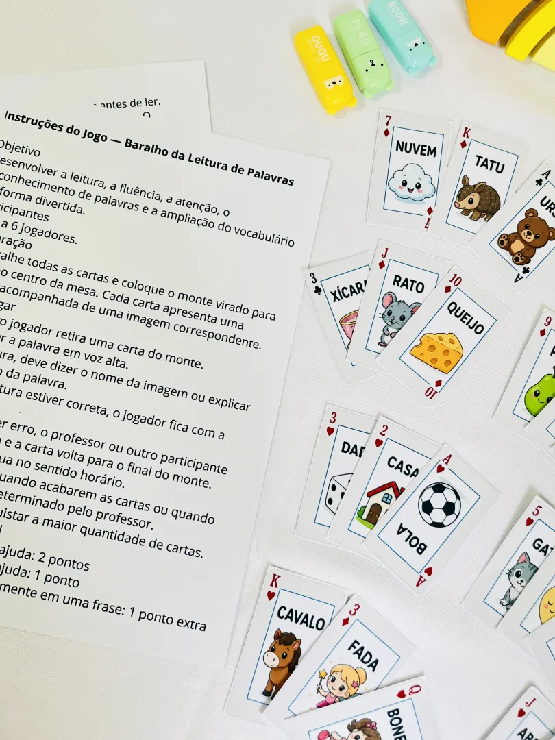 Baralho da Leitura - Educação Infantil - PDF — imagem 4