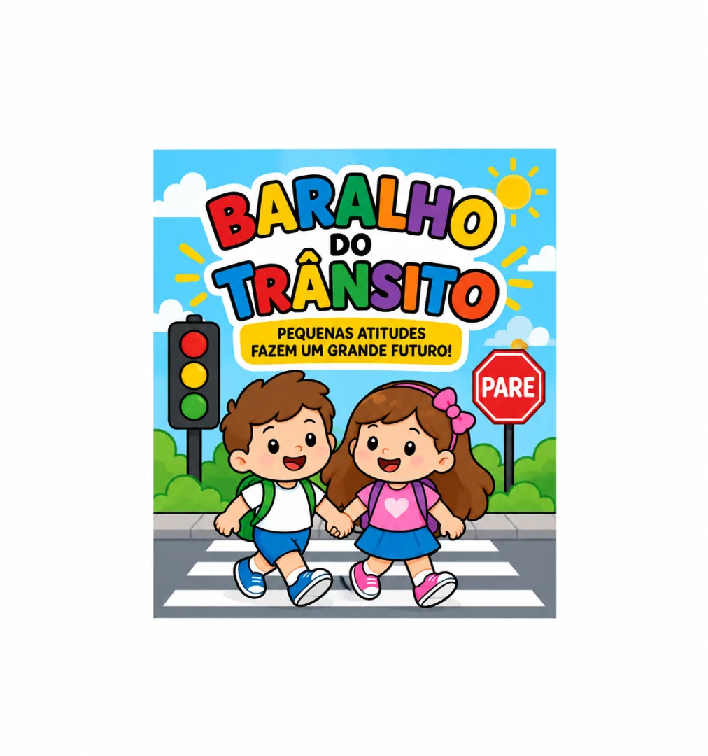 BARALHO DO TRÂNSITO — 24 CARTAS PARA EDUCAÇÃO INFANTIL — imagem 2