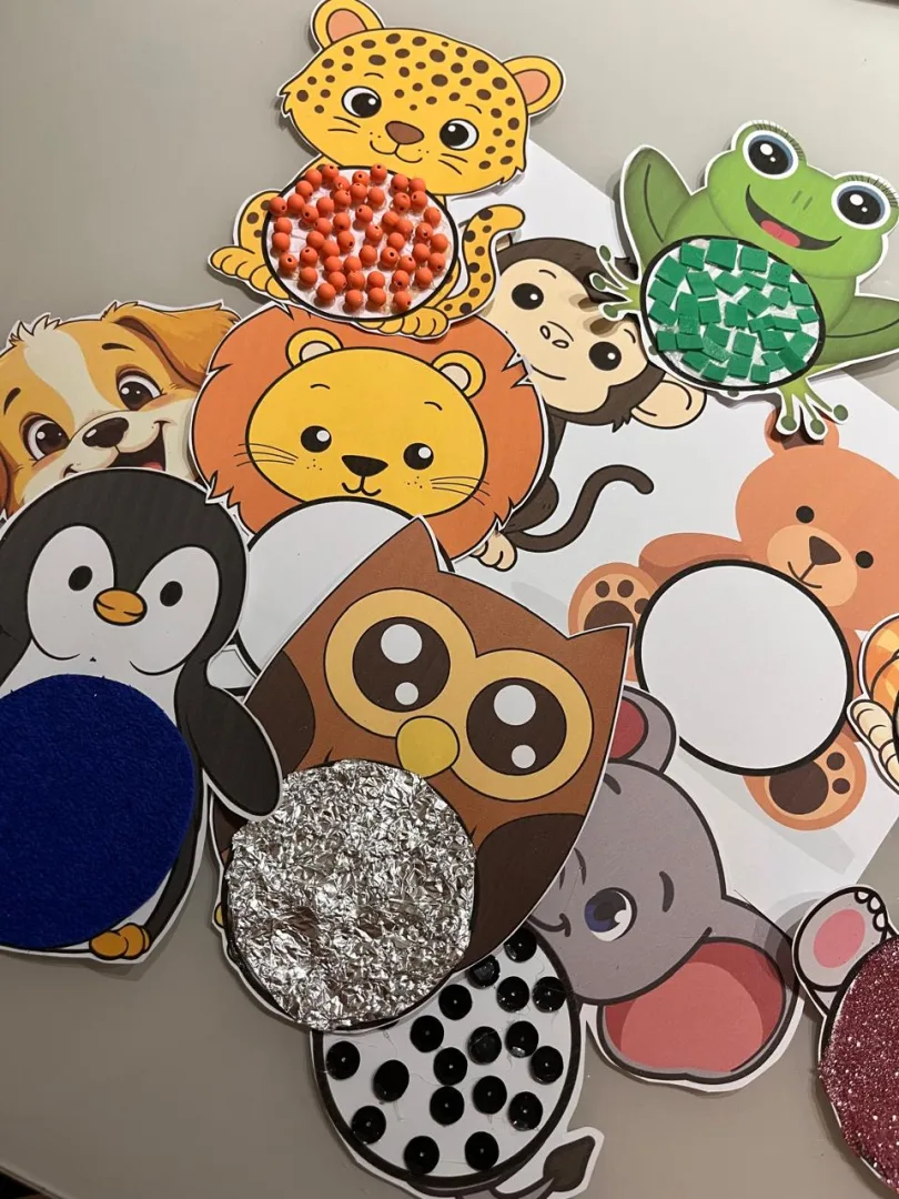 Barriguinha Sensorial em Pdf animais  — imagem 3