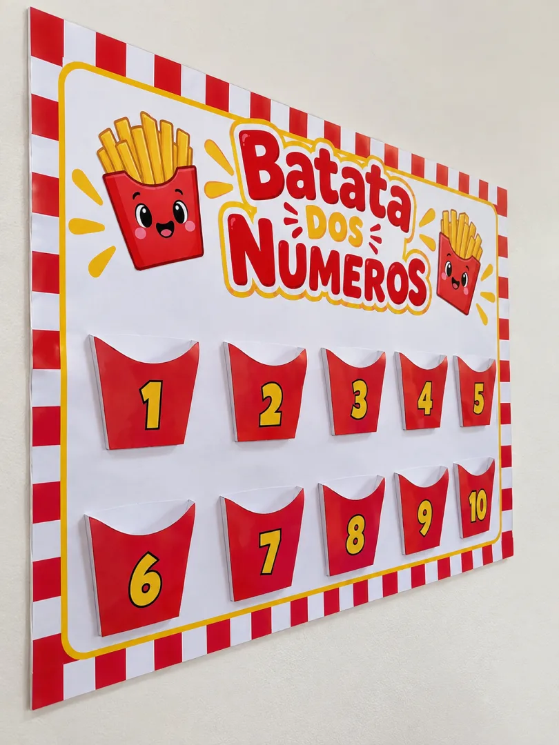  Batata dos Números - Educação Infantil - PDF 19 Páginas — imagem 3