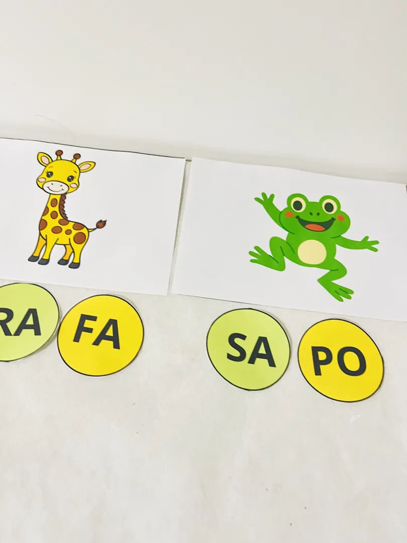 Bate Sílabas – Recurso Pedagógico para Alfabetização e Leitura — imagem 5