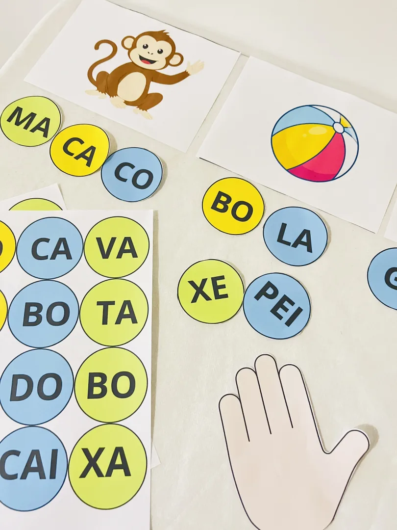 Bate Sílabas – Recurso Pedagógico para Alfabetização e Leitura — imagem 2