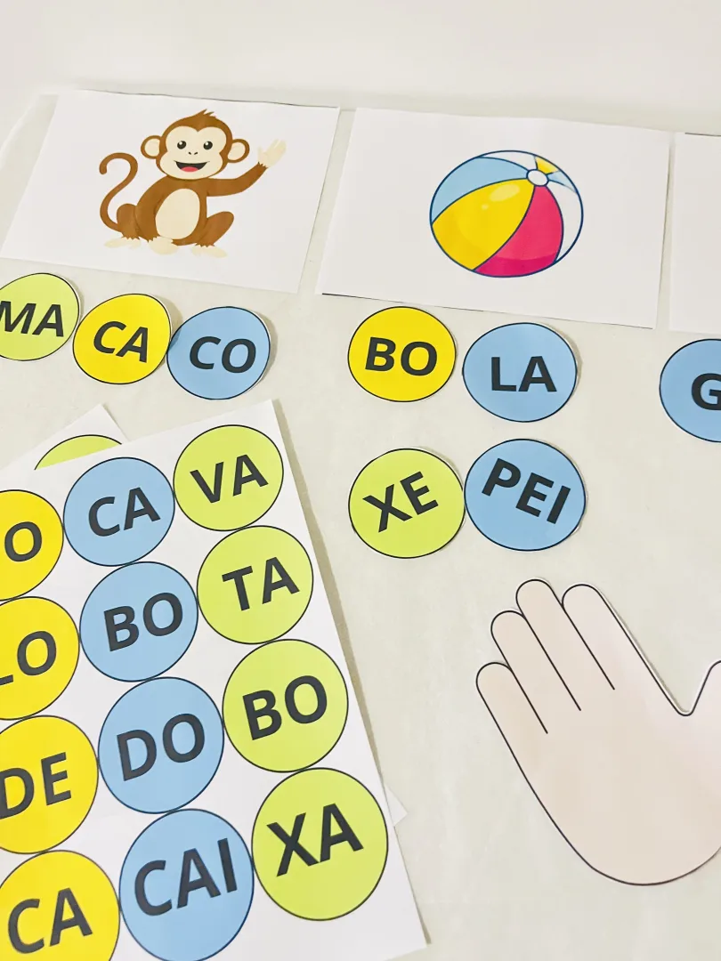 Bate Sílabas – Recurso Pedagógico para Alfabetização e Leitura — imagem 4