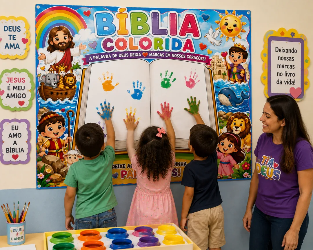 Bíblia Colorida – Painel Interativo — imagem 2